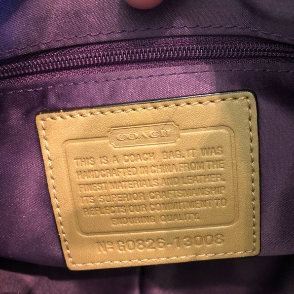 Nice Coach Carly gold & signature c hobo bag - Picture 3 of 8